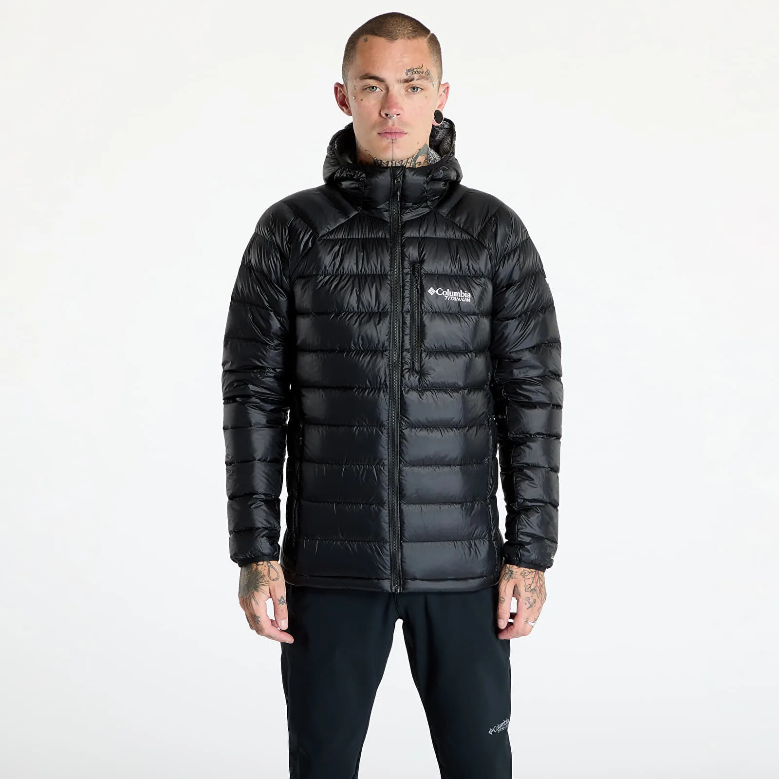 Яке Columbia Arctic Crest™ Down Hooded Jacket Black XXL – Мъжки якета и палта
