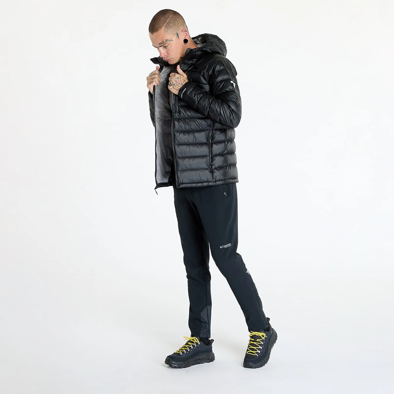 Яке Columbia Arctic Crest™ Down Hooded Jacket Black XXL – Мъжки якета и палта