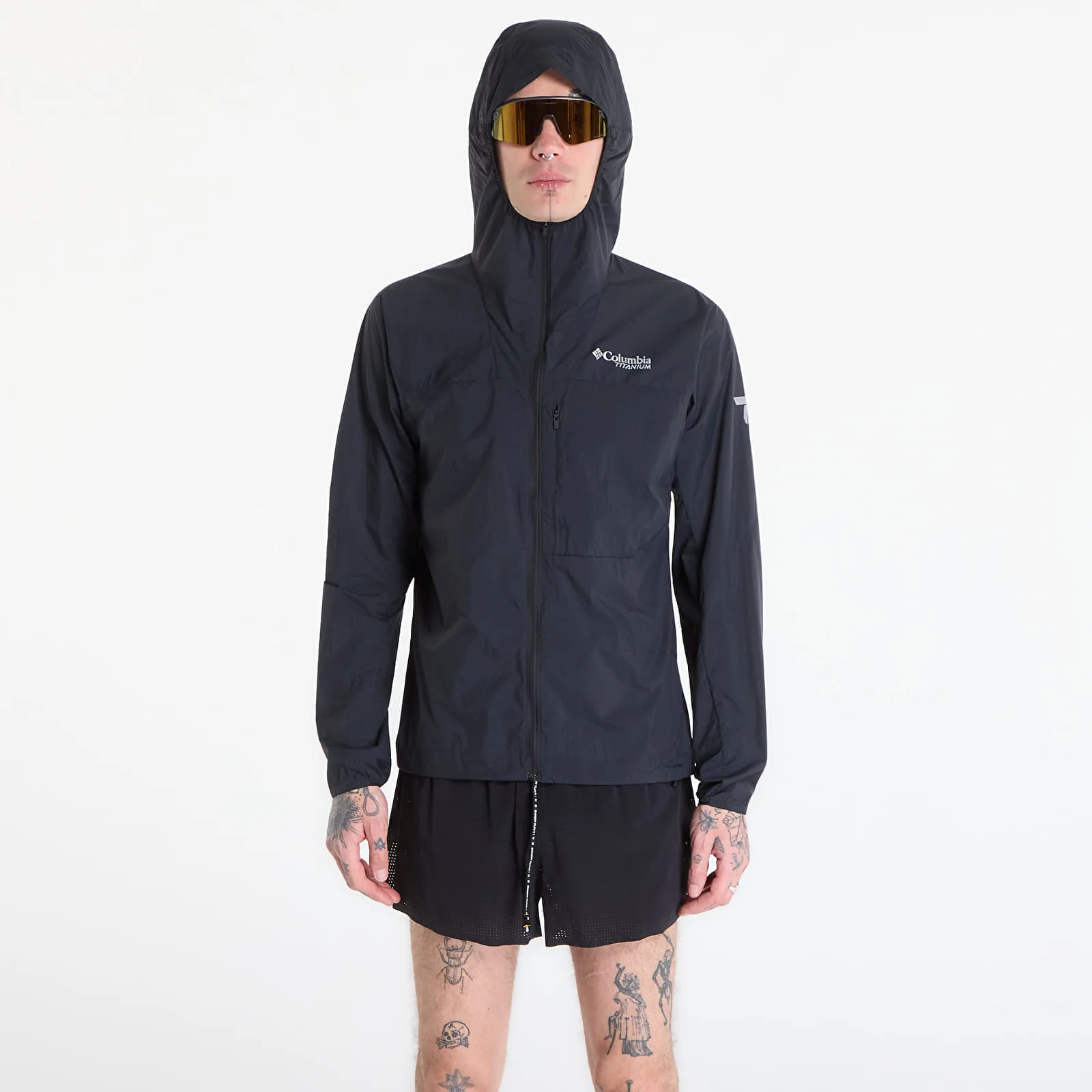 Яке Columbia Khyex Pro™ Wind Jacket Black L – Мъжки якета и палта