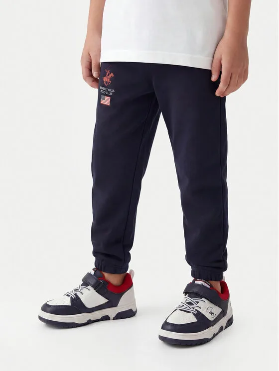 Beverly Hills Polo Club Долнище анцуг P-SS26B-TF0033K Тъмносин Regular Fit – Мъжки спортни панталони
