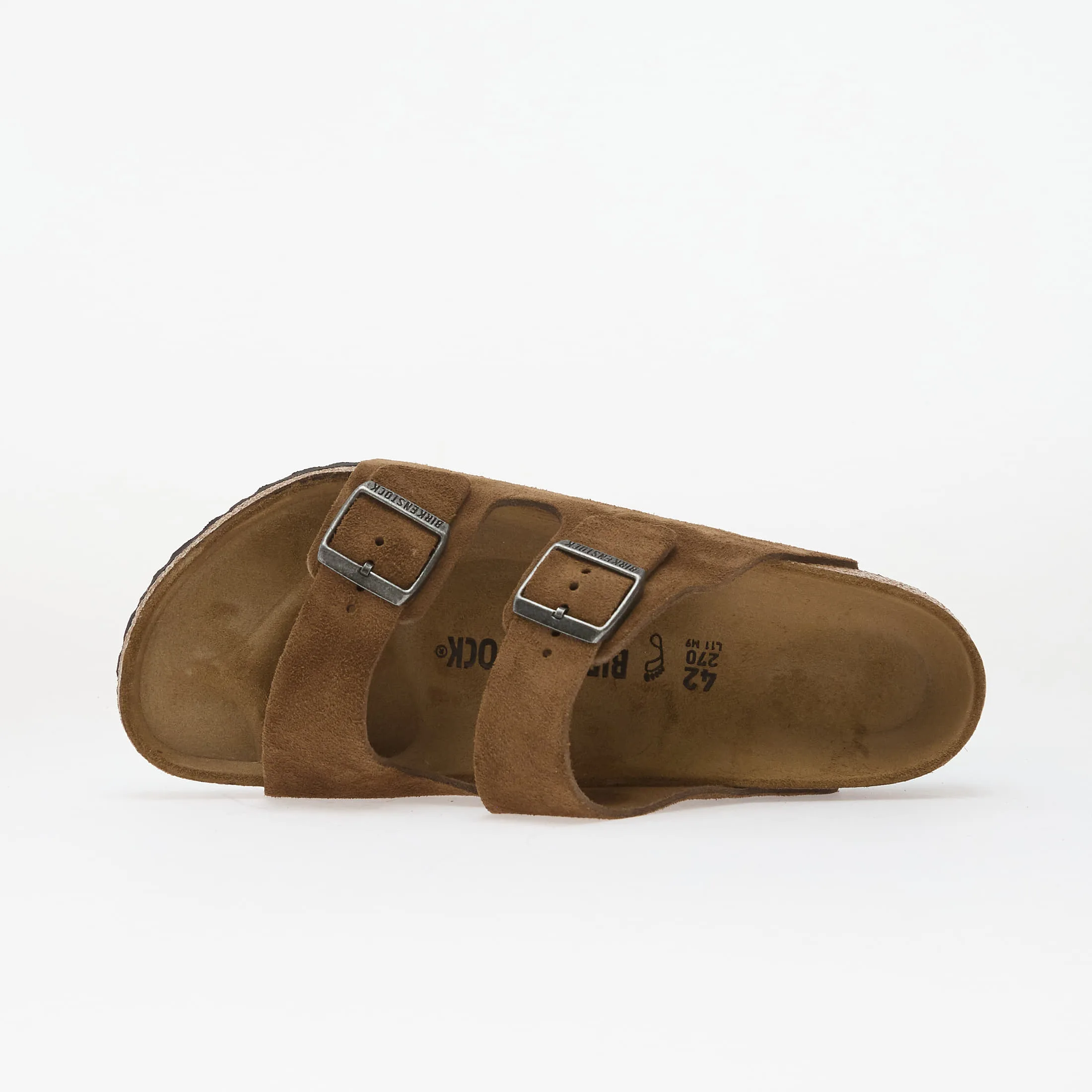 Мъжки чехли Birkenstock Arizona Leve – Dark Tea