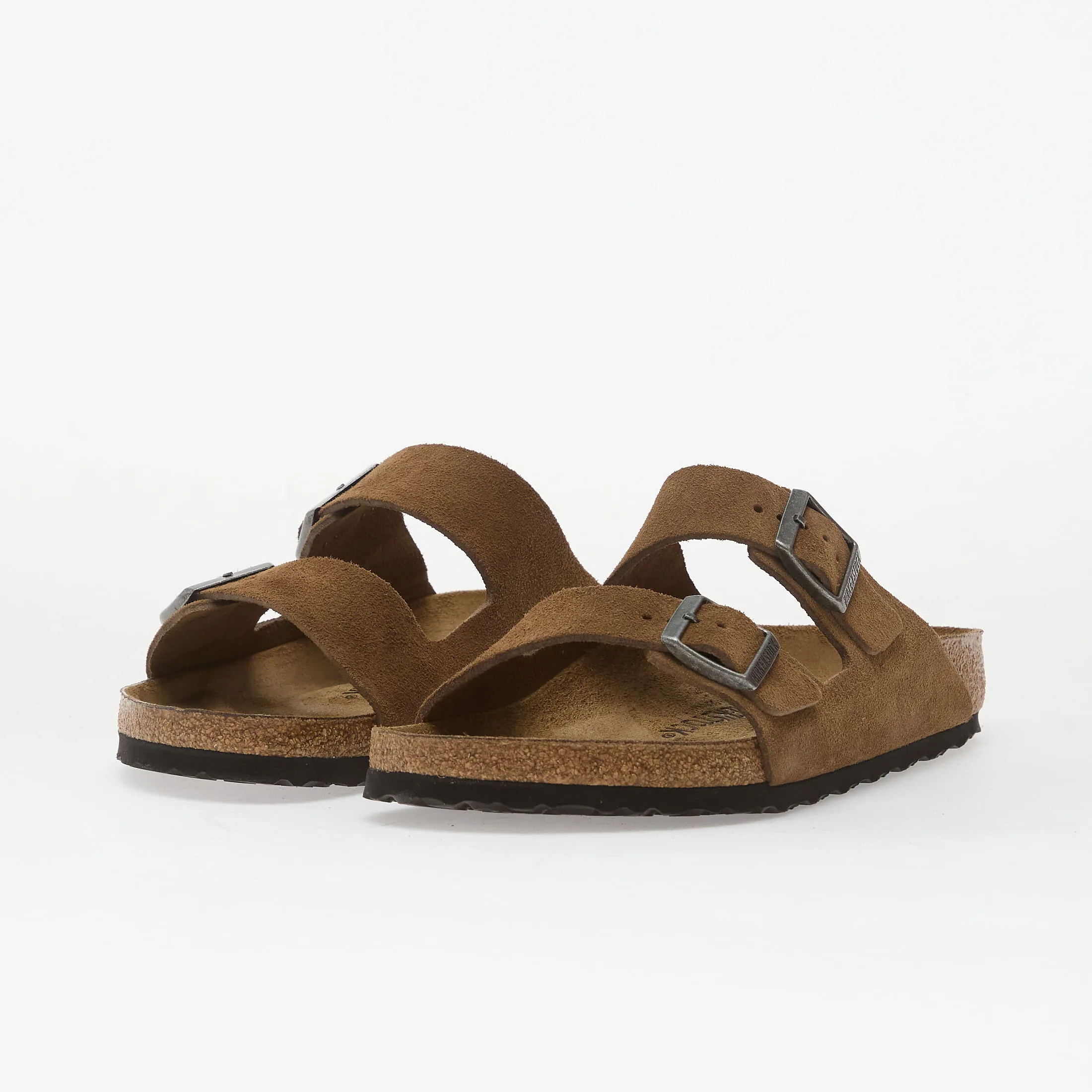 Мъжки чехли Birkenstock Arizona Leve – Dark Tea