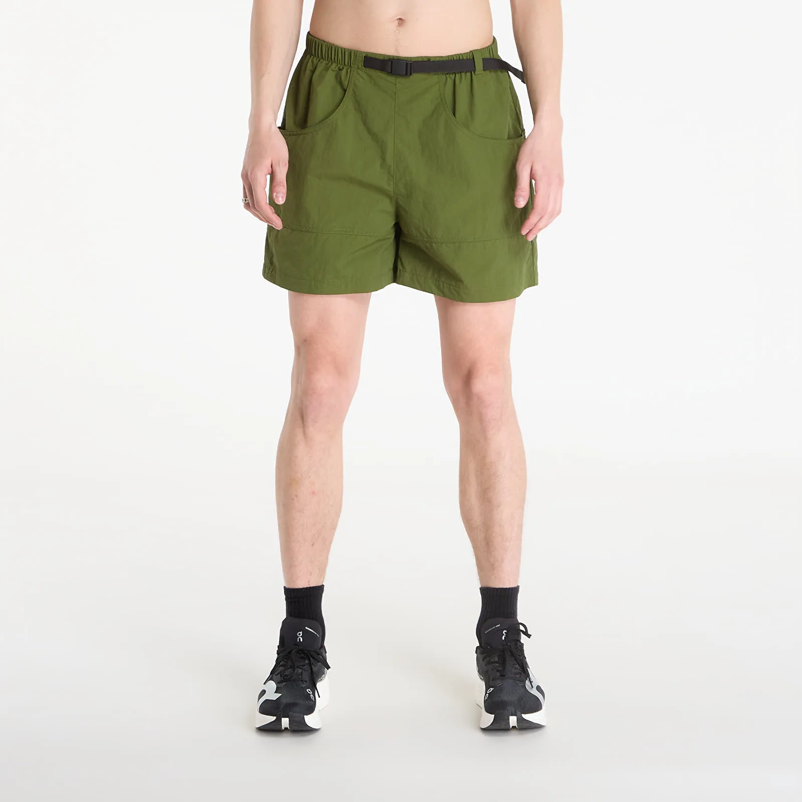 Къси панталони The North Face M Redbox Nylon Belted Short Woodland Green L – Мъжки къси панталони