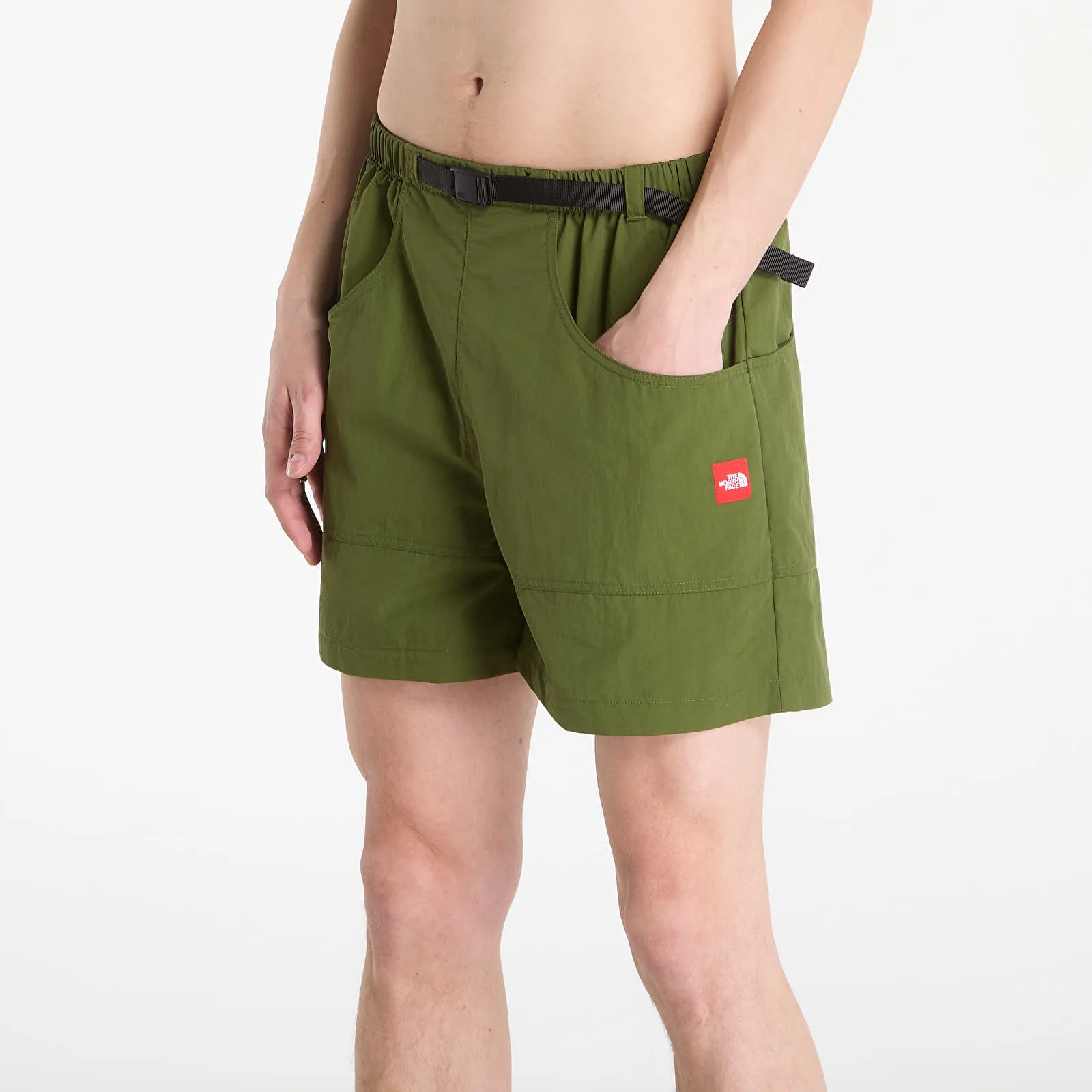 Къси панталони The North Face M Redbox Nylon Belted Short Woodland Green L – Мъжки къси панталони