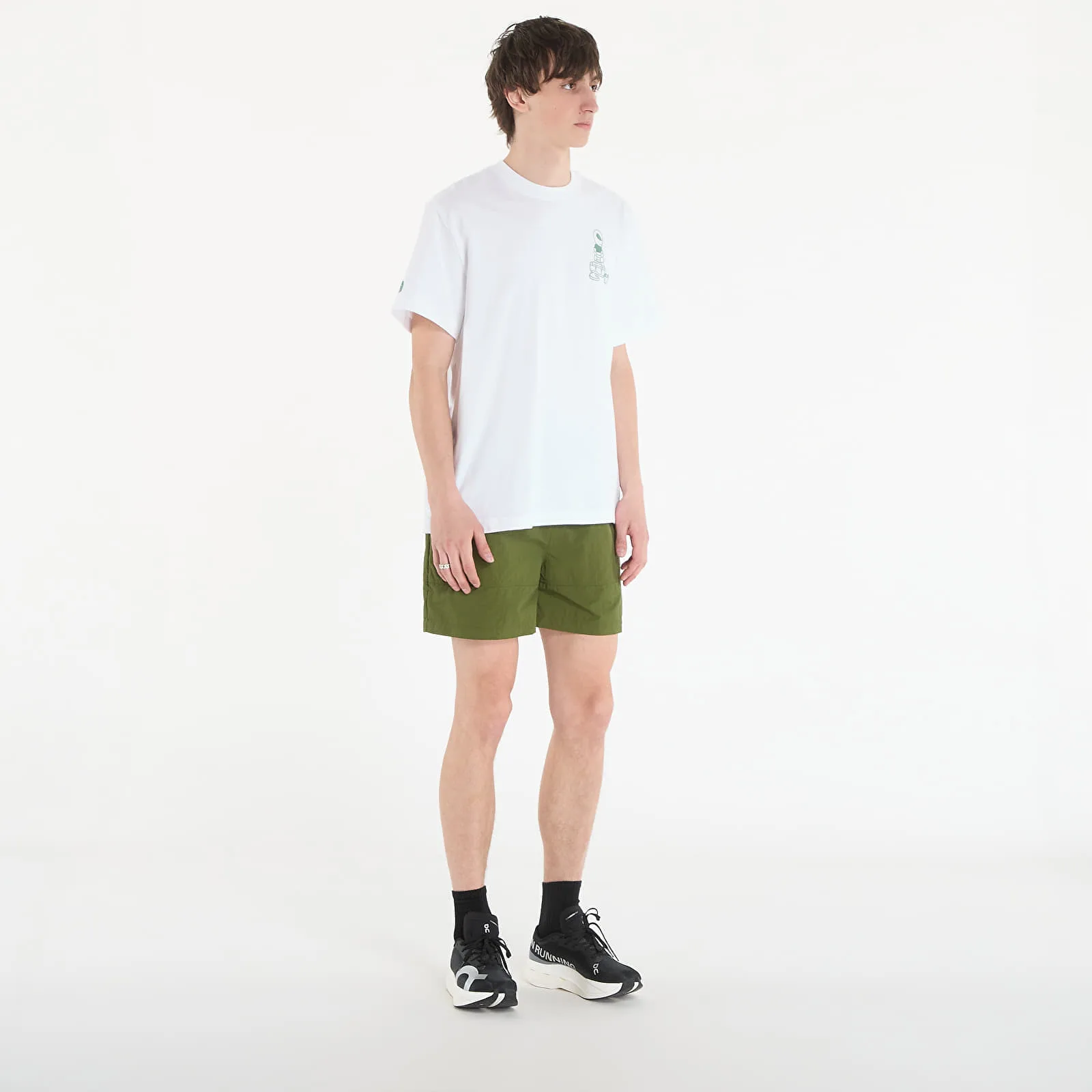 Къси панталони The North Face M Redbox Nylon Belted Short Woodland Green L – Мъжки къси панталони