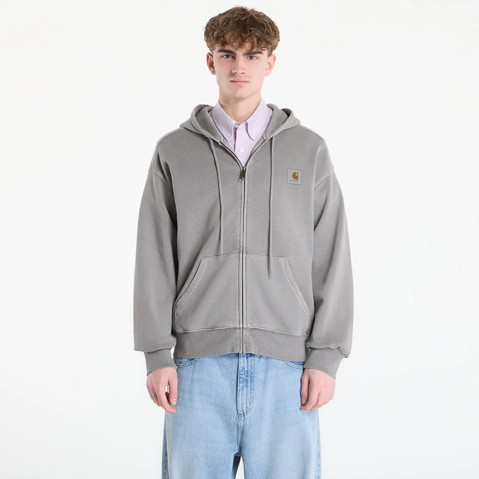 Мъжки суитшърт с качулка Carhartt WIP Hooded Nelson Jacket – Yosemite – Мъжки худита