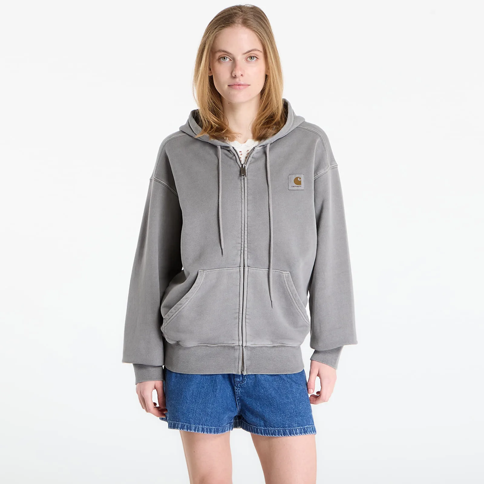 Мъжки суитшърт с качулка Carhartt WIP Hooded Nelson Jacket – Yosemite – Мъжки худита