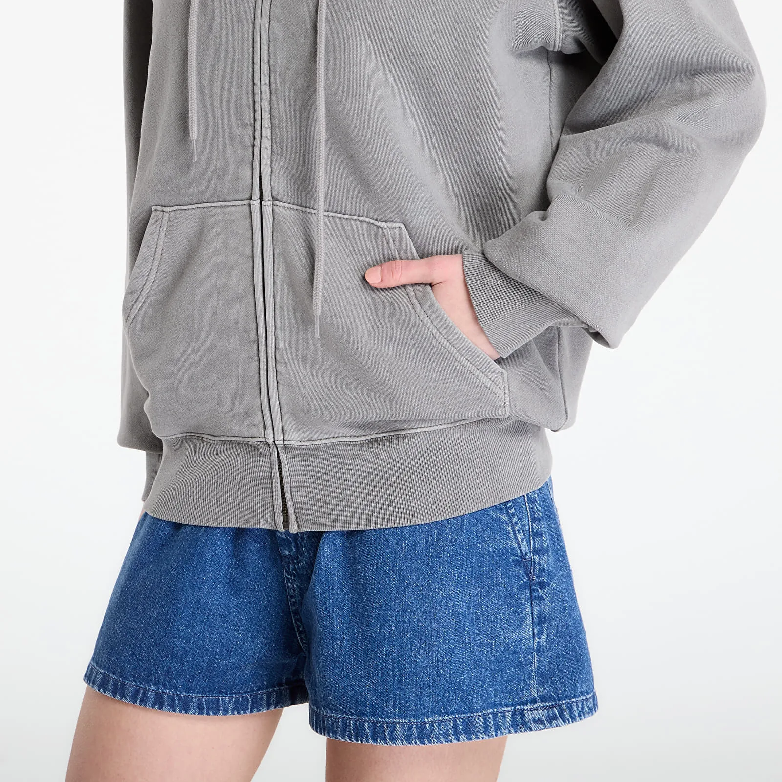 Мъжки суитшърт с качулка Carhartt WIP Hooded Nelson Jacket – Yosemite – Мъжки худита
