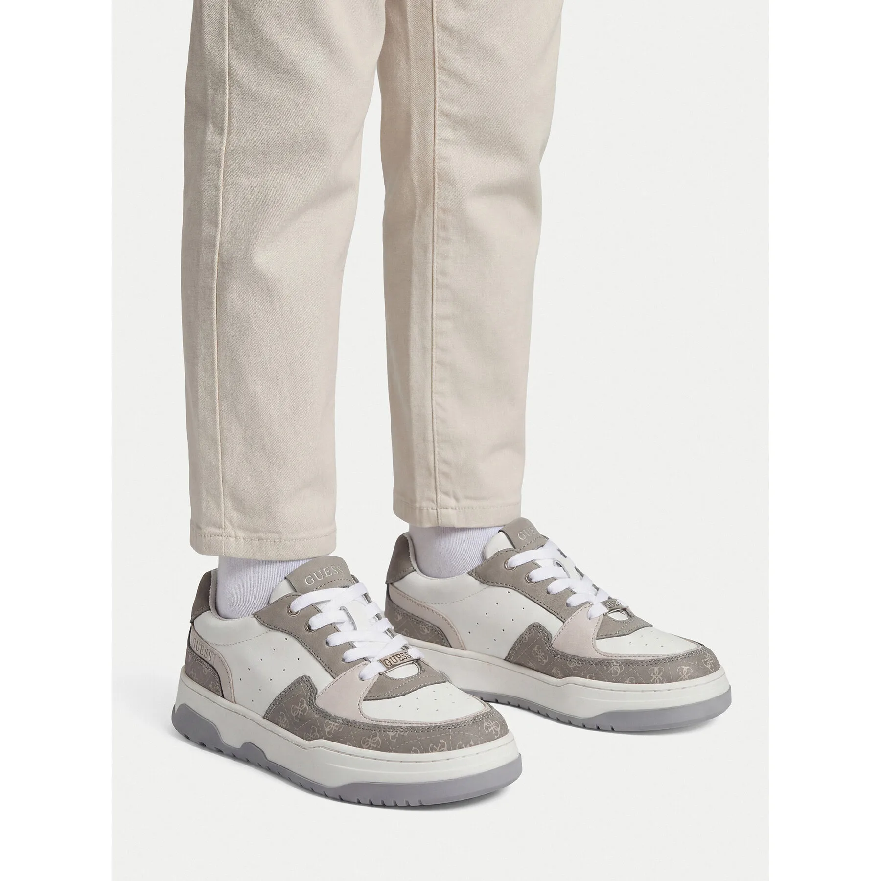 Сникърси Guess EO-CI12-CAROL-06 Сив – Детски маратонки