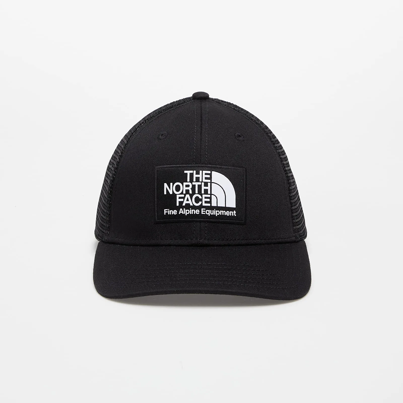 Шапка с козирка The North Face Deep Fit Mudder Trucker черна – TNF Black – Шапки с козирка
