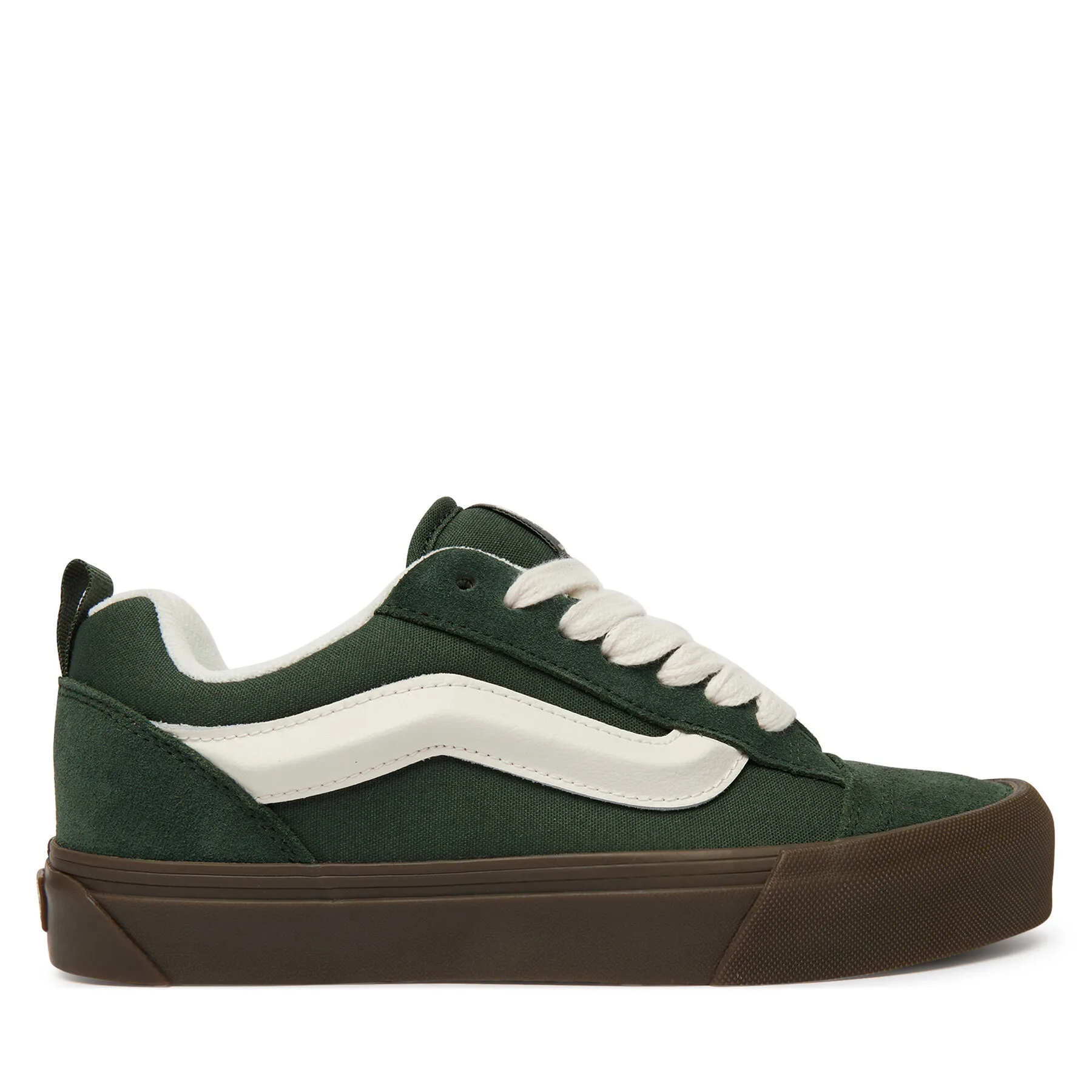 Гуменки Vans Knu Skool VN000D2TTD81 Тъмнозелен – Дамски ниски кецове