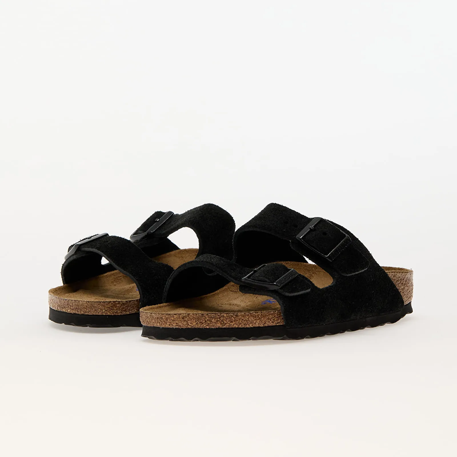 Дамски чехли Birkenstock Arizona Soft Footbed черни – Black
