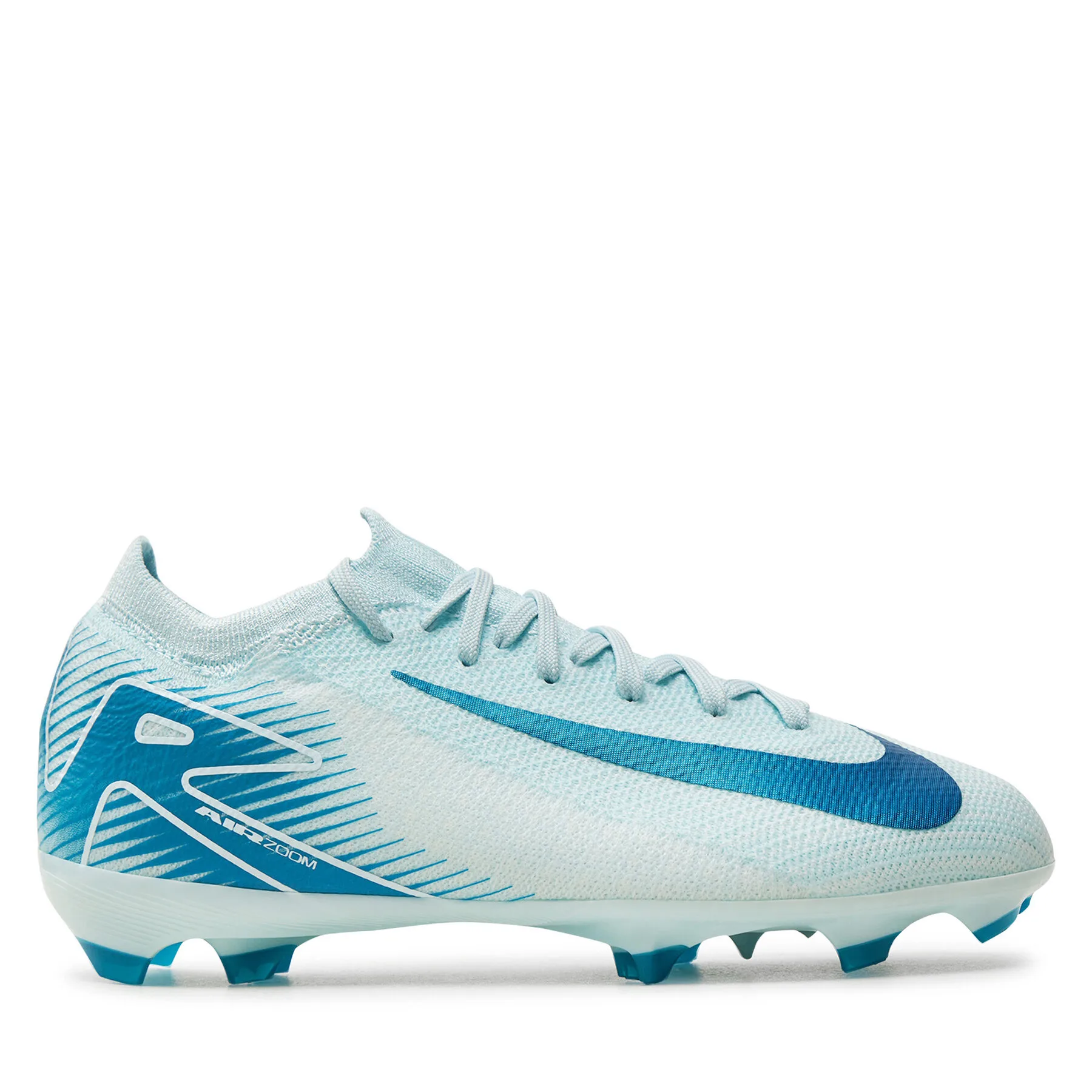 Обувки за футбол Nike Zm Vapor 16 Pro Fg HF5448 Светлосиньо – Футболни бутонки