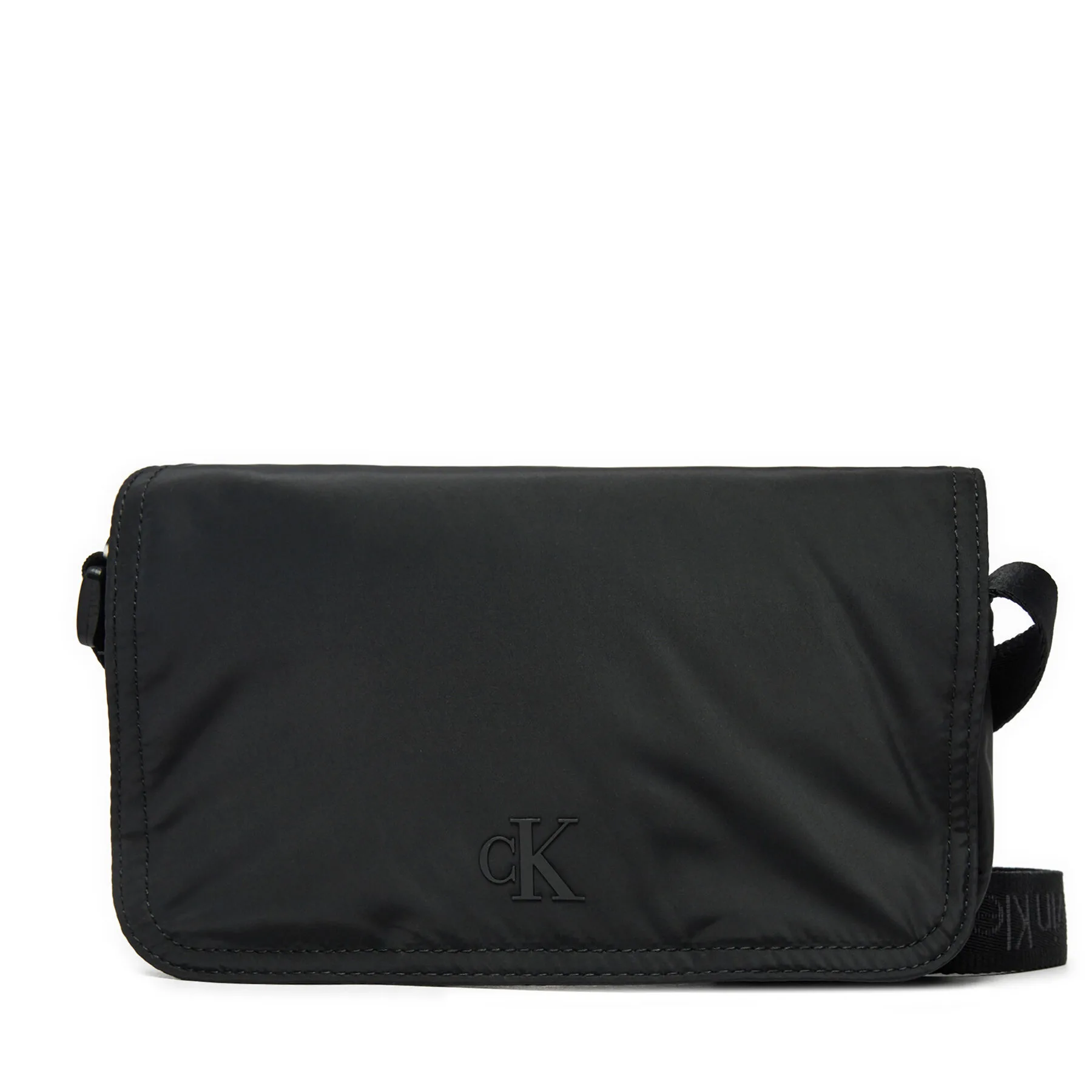 Мъжка чантичка Calvin Klein Jeans Over Webbing K50K512566 Черен – Мъжки чанти