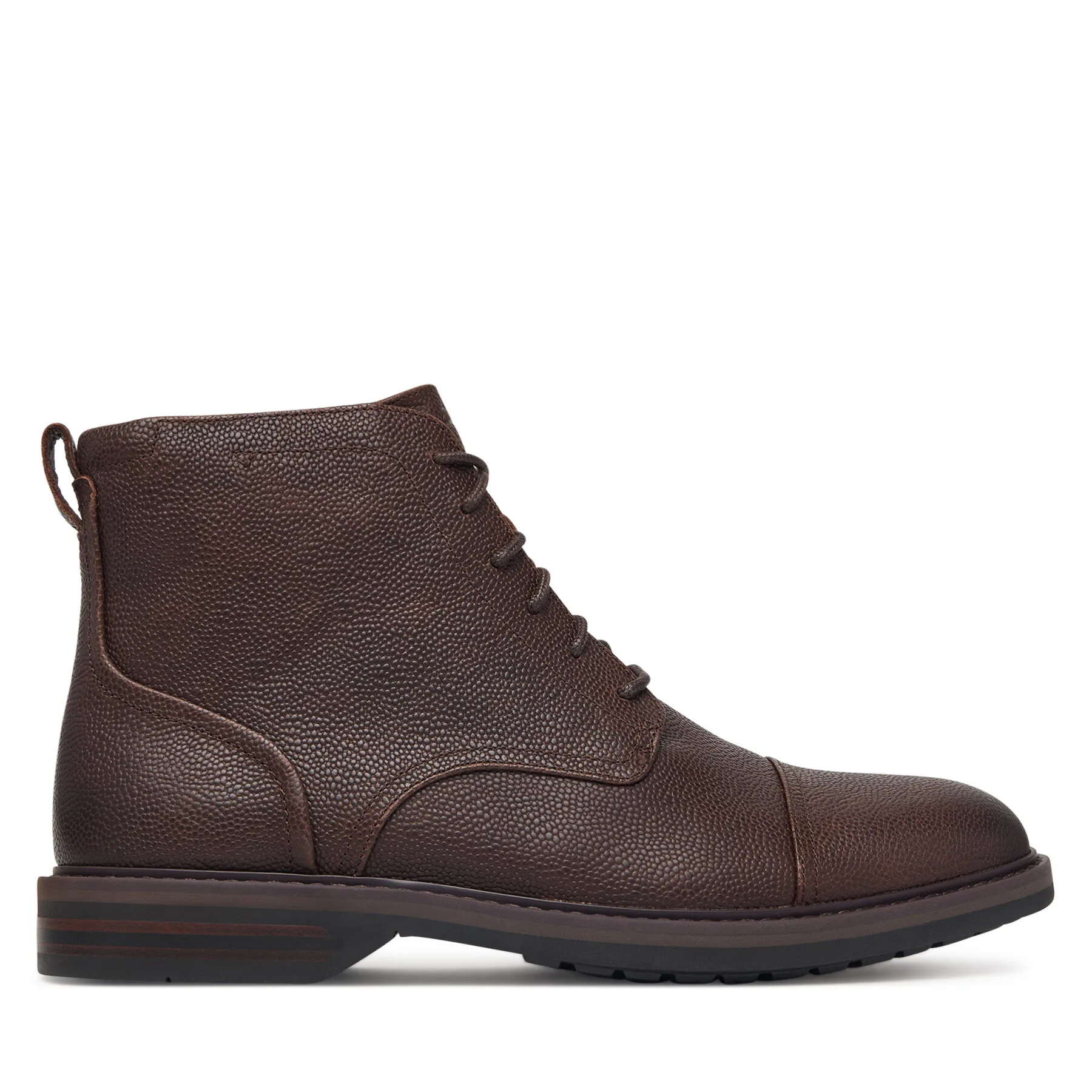 Зимни обувки Clarks Aldwin 2 Cap 26320119 Кафяв – Мъжки боти и ботуши