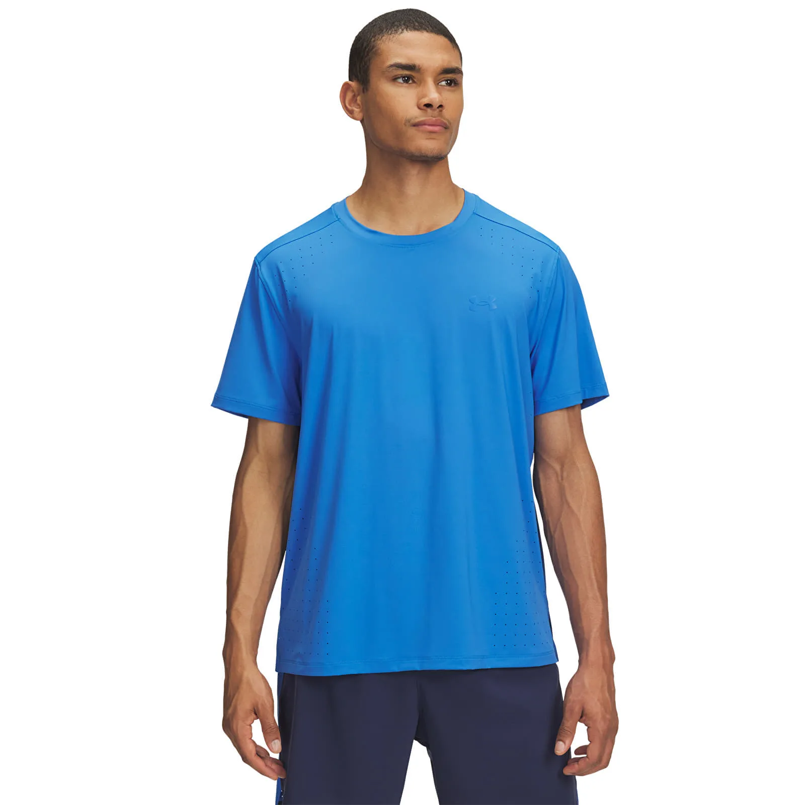 Тениска Under Armour Launch Elite Shortsleeve Blue L – Мъжки тениски