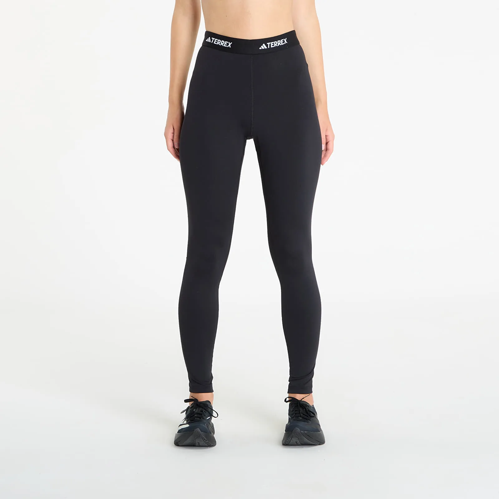 Дамски клин adidas Performance Synthetic Base Layer черен – Black – Дамски клинове