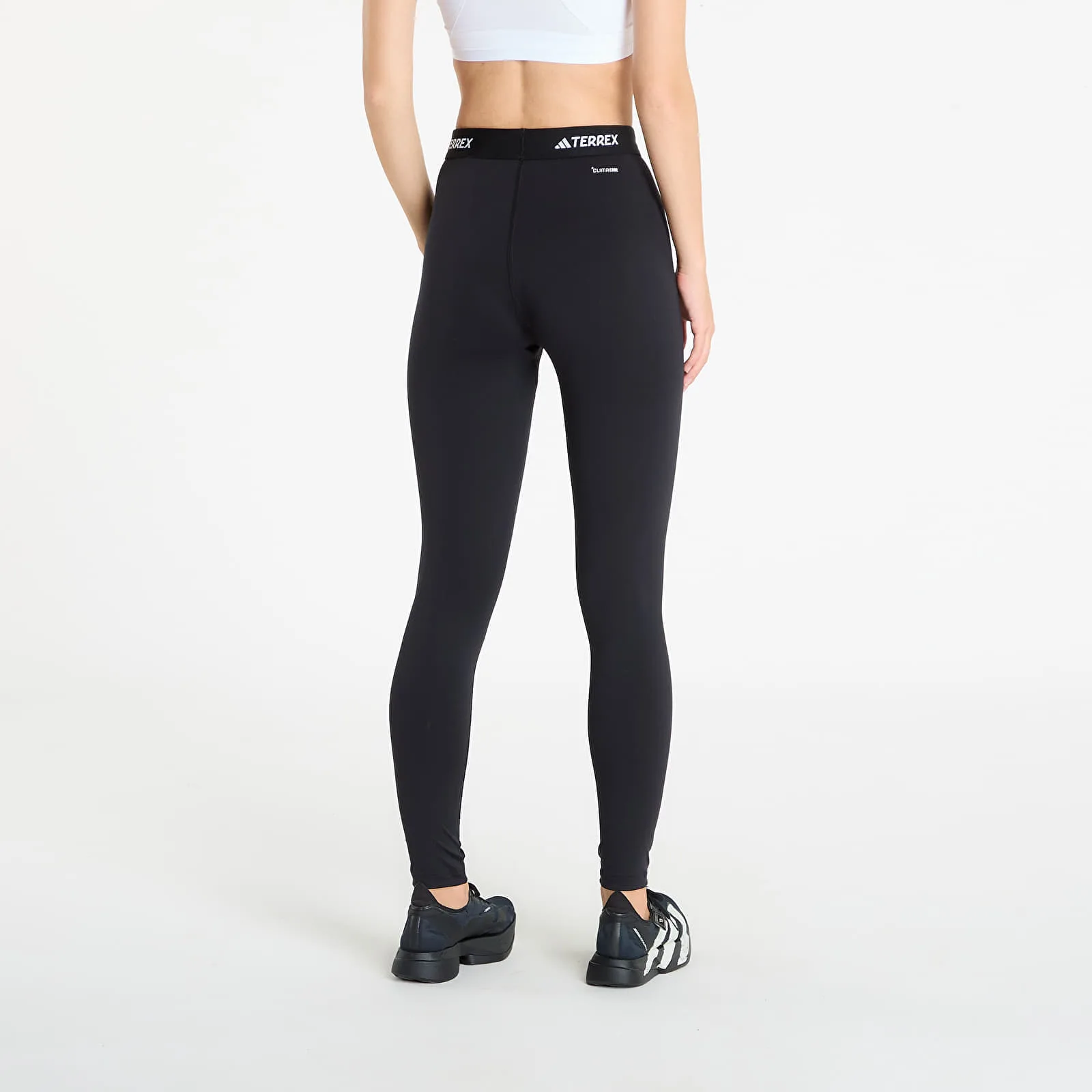 Дамски клин adidas Performance Synthetic Base Layer черен – Black – Дамски клинове