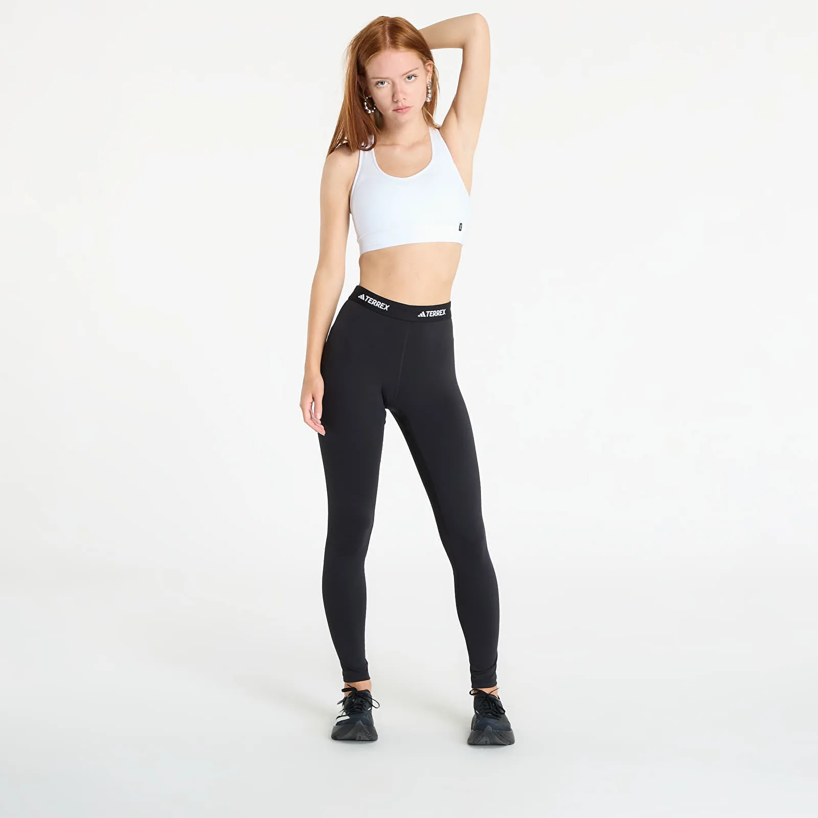 Дамски клин adidas Performance Synthetic Base Layer черен – Black – Дамски клинове