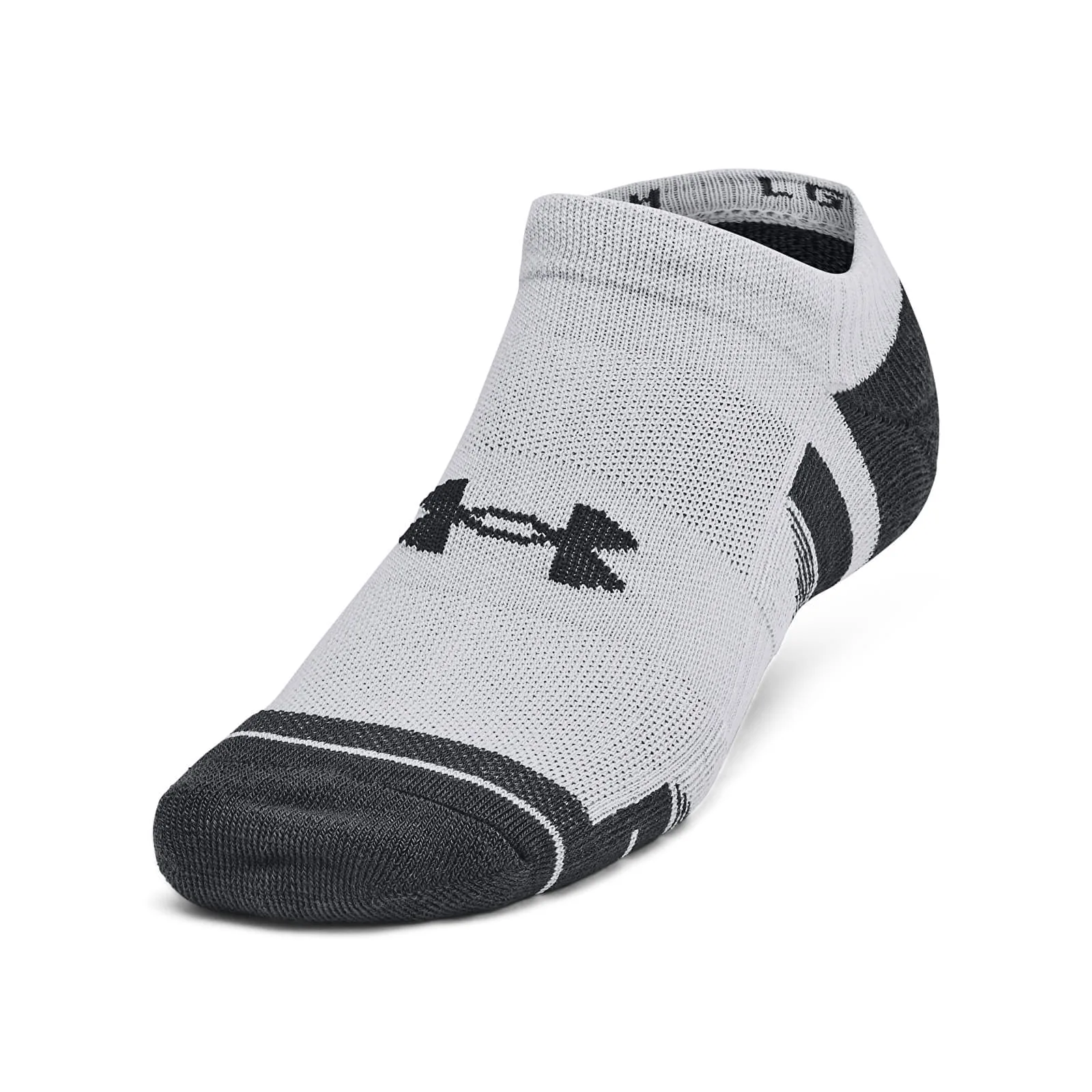 Мъжки чорапи Under Armour Perf Tech NS 6 бр. сиви – Mod Gray|Jet Gray