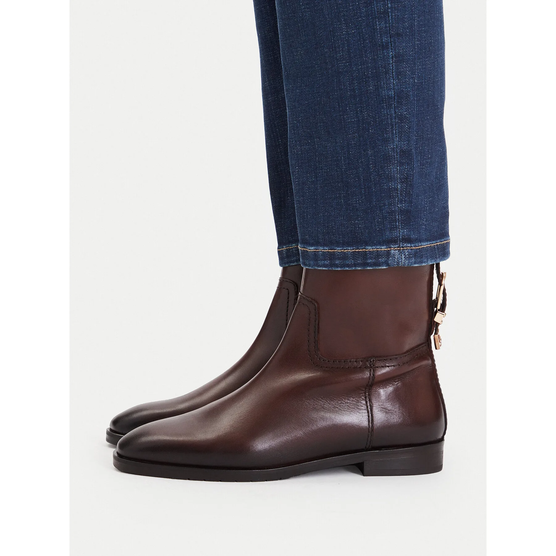 Боти U.S. Polo Assn. EO-MIKOL001W/GL1 Кафяв – Дамски боти и ботуши