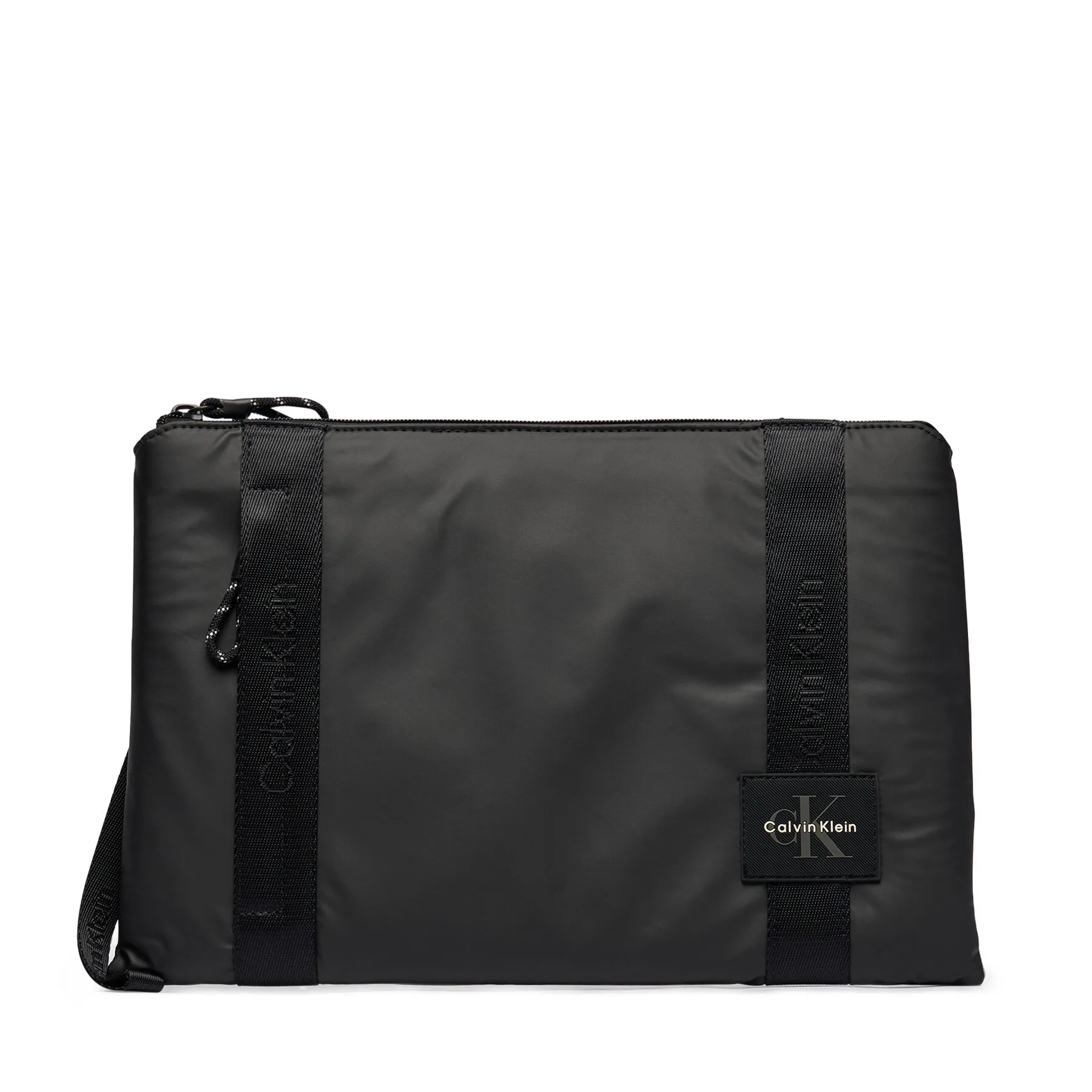 Чанта за лаптоп Calvin Klein Rubberized Laptop Sleeve Hand черна – Черен – Чанти за лаптоп