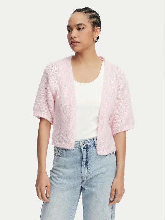 Дамска жилетка Vero Moda Maybe розова – Дамски жилетки