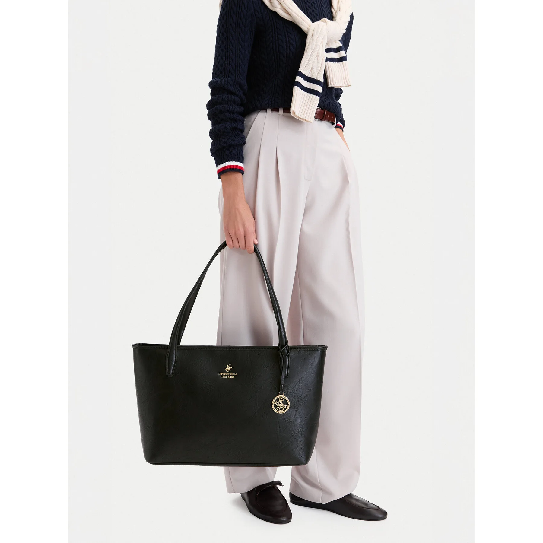 Дамска чанта Beverly Hills Polo Club CEO-BHPC-L-013-10 Черен – Чанти