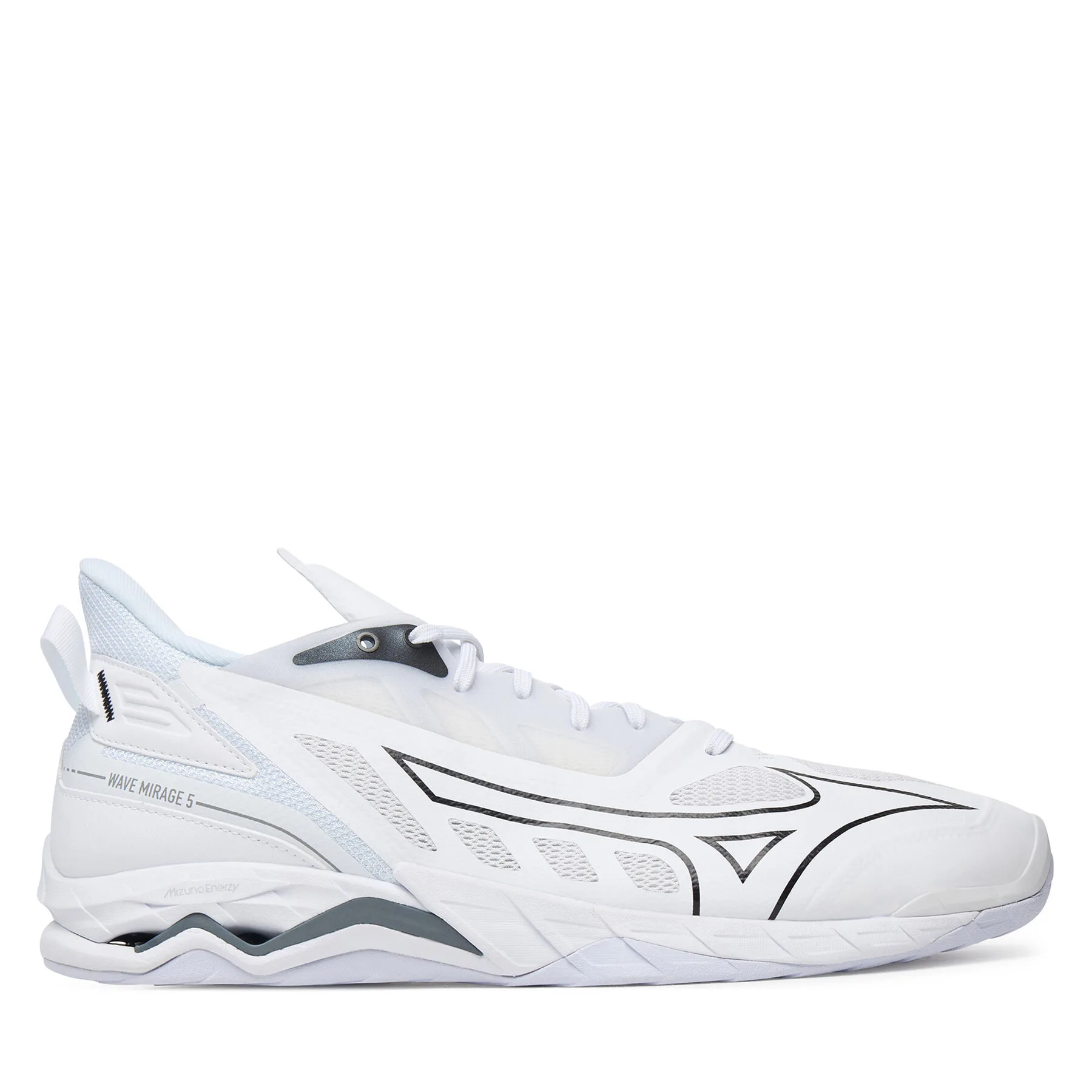 Обувки за зала Mizuno Wave Mirage 5 X1GA2350 Бял – Спортни обувки