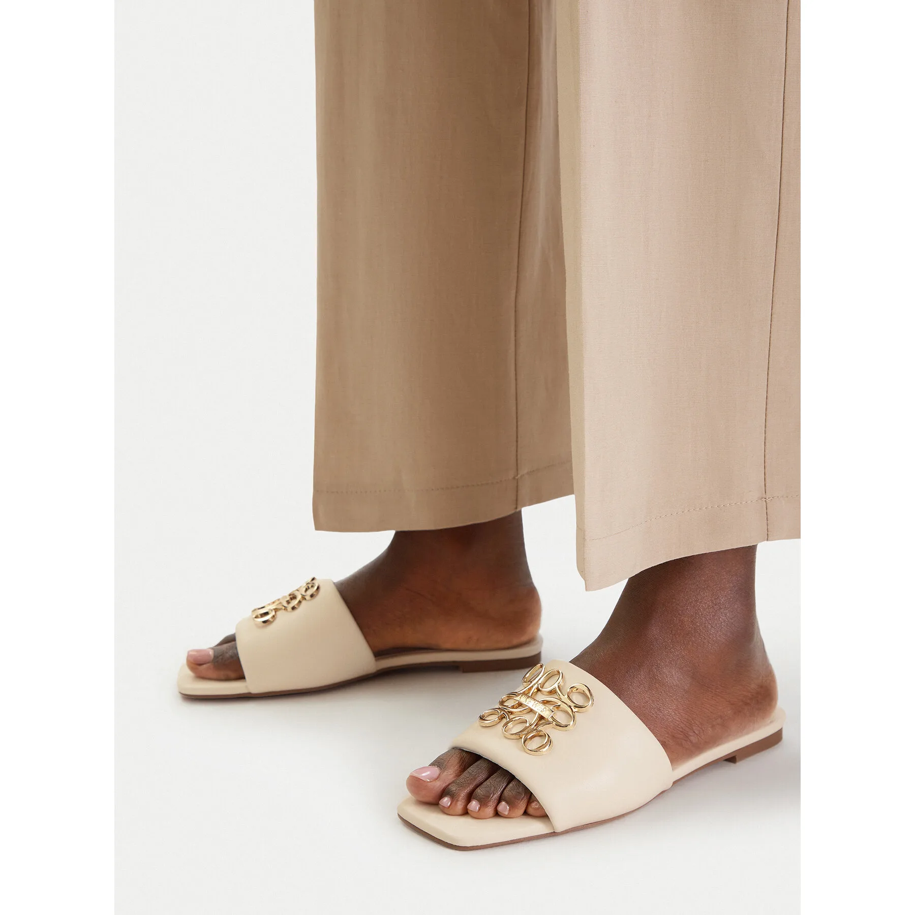 Чехли Nine West CEO-SMRL393663-02 Екрю – Кремав