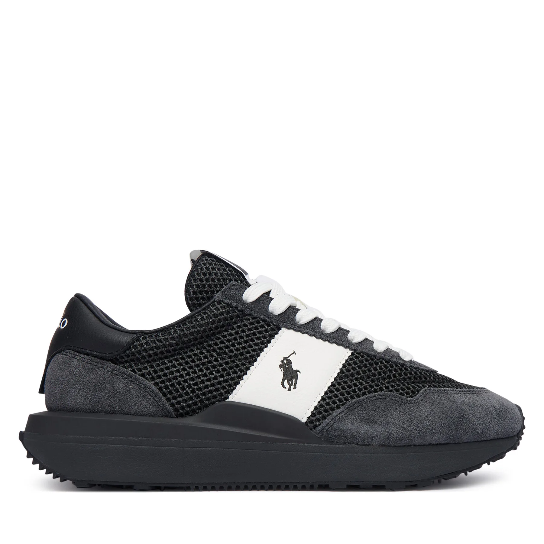 Сникърси Polo Ralph Lauren 804P15653001 Черен – Дамски маратонки