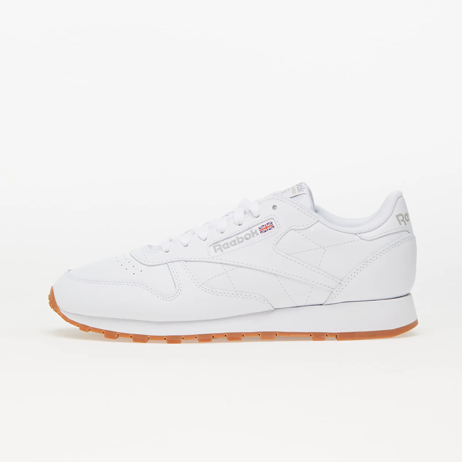 Мъжки маратонки Reebok Classic Leather бели/сиви – Ftw White|Pure Grey 3|Gum – Мъжки ниски маратонки