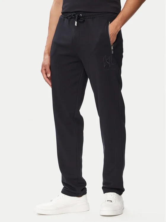 KARL LAGERFELD Долнище анцуг 705019 563900 Тъмносин Regular Fit – Мъжки спортни панталони