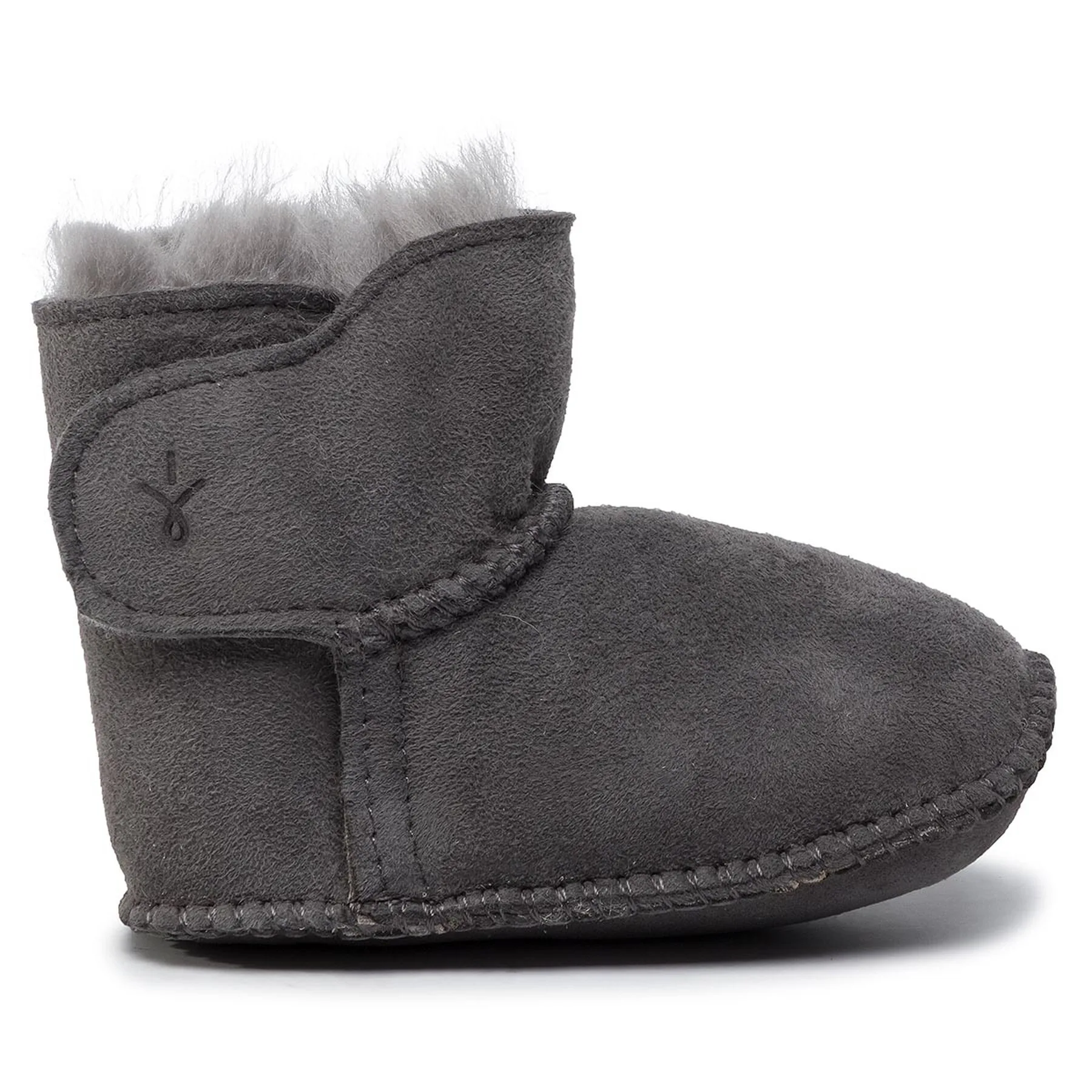 Детски апрески EMU Australia Baby Bootie сиви – Апрески за момчета