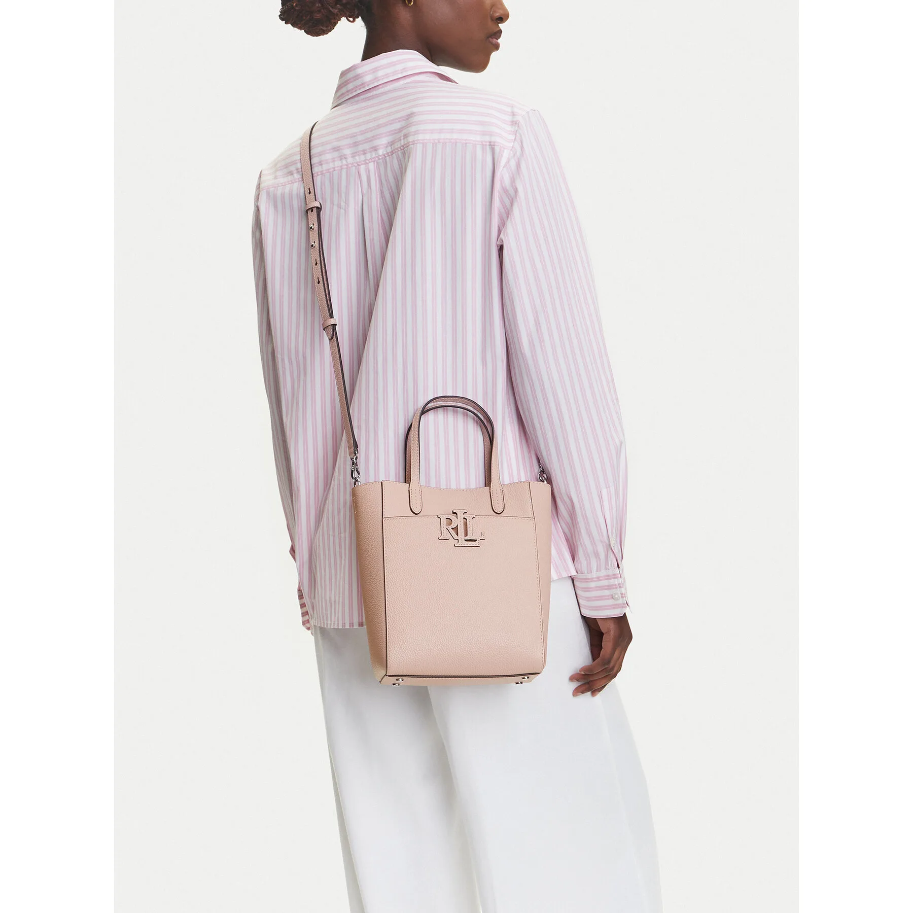 Дамска чанта LAUREN RALPH LAUREN Cameryn 431966760004 Розов – Класически дамски чанти