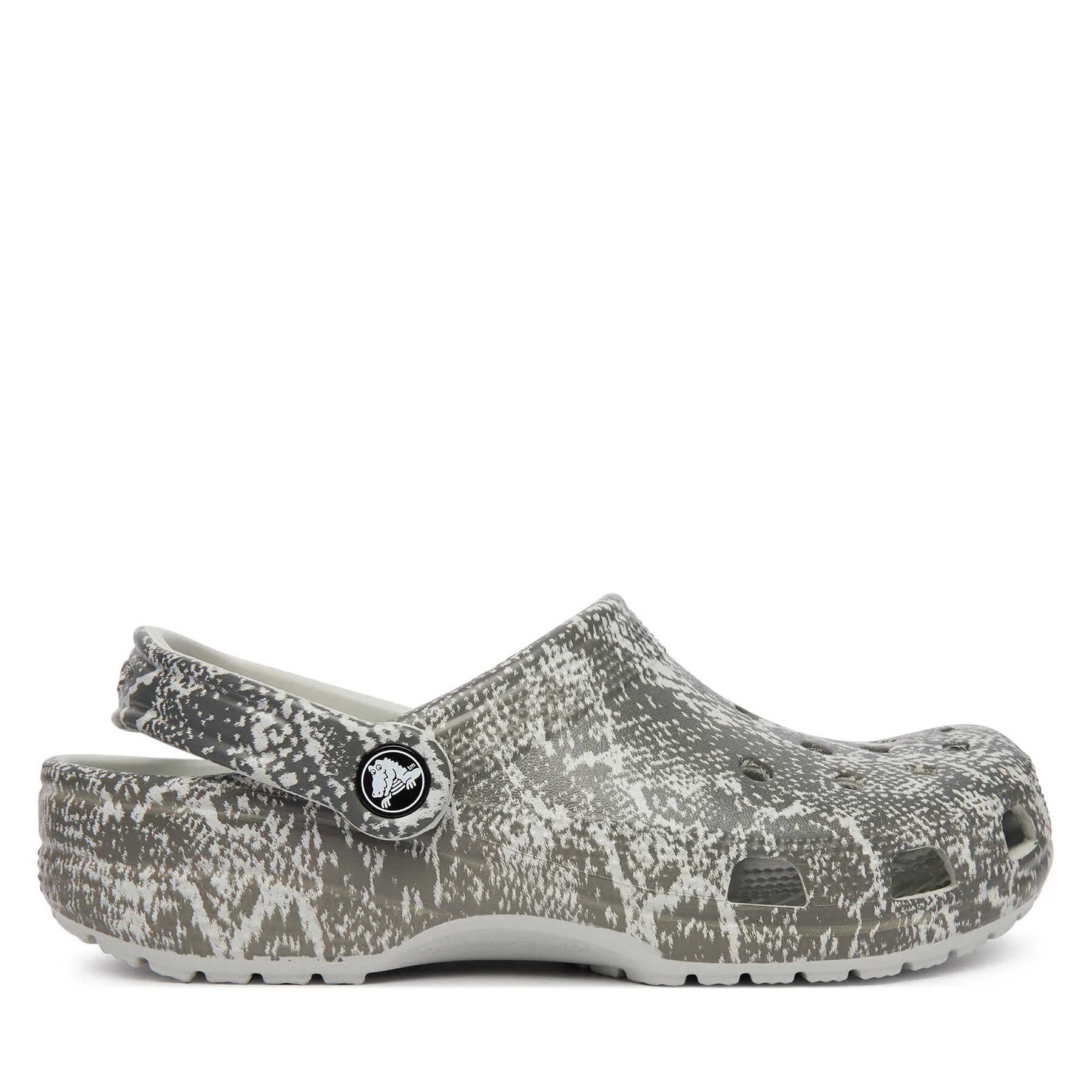 Дамски чехли Crocs Classic Pop Animal сиви