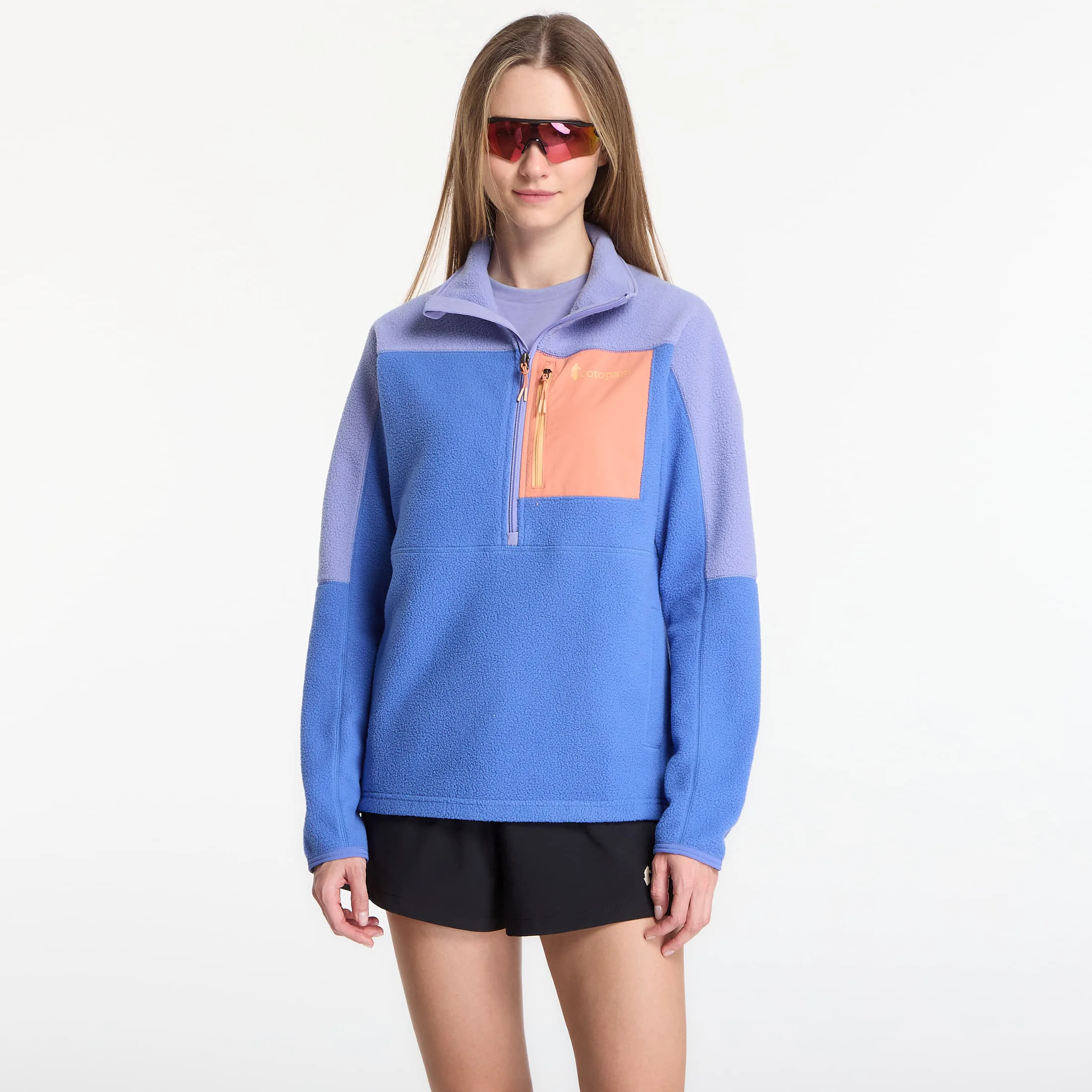 Дамски суитшърт с цип Cotopaxi Abrazo Jacket – Aster and Azure – Дамски суитшърти с цип