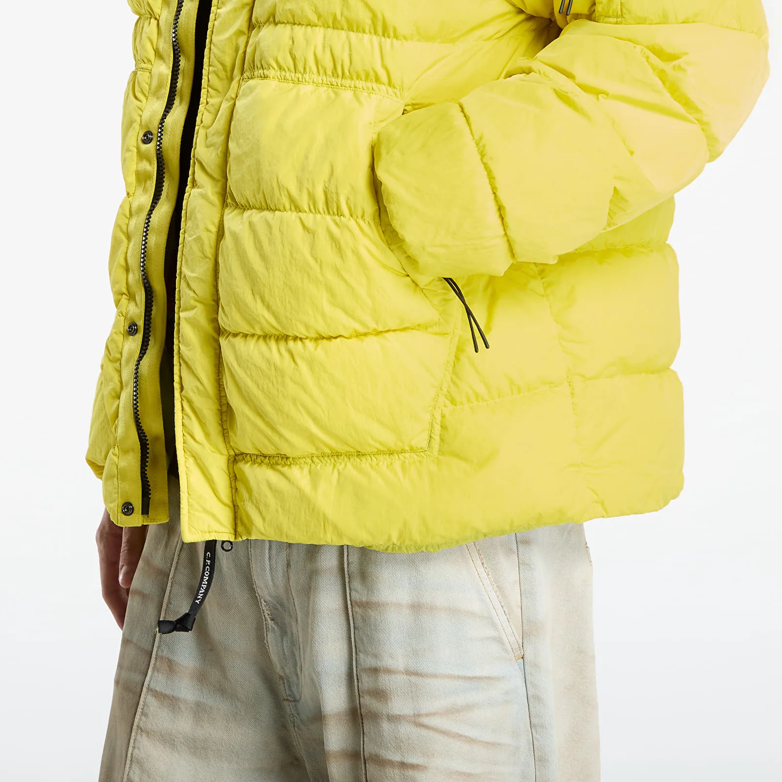 Яке C.P. Company Chrome-R Down Jacket Green Sheen Yellow L – Мъжки якета и палта