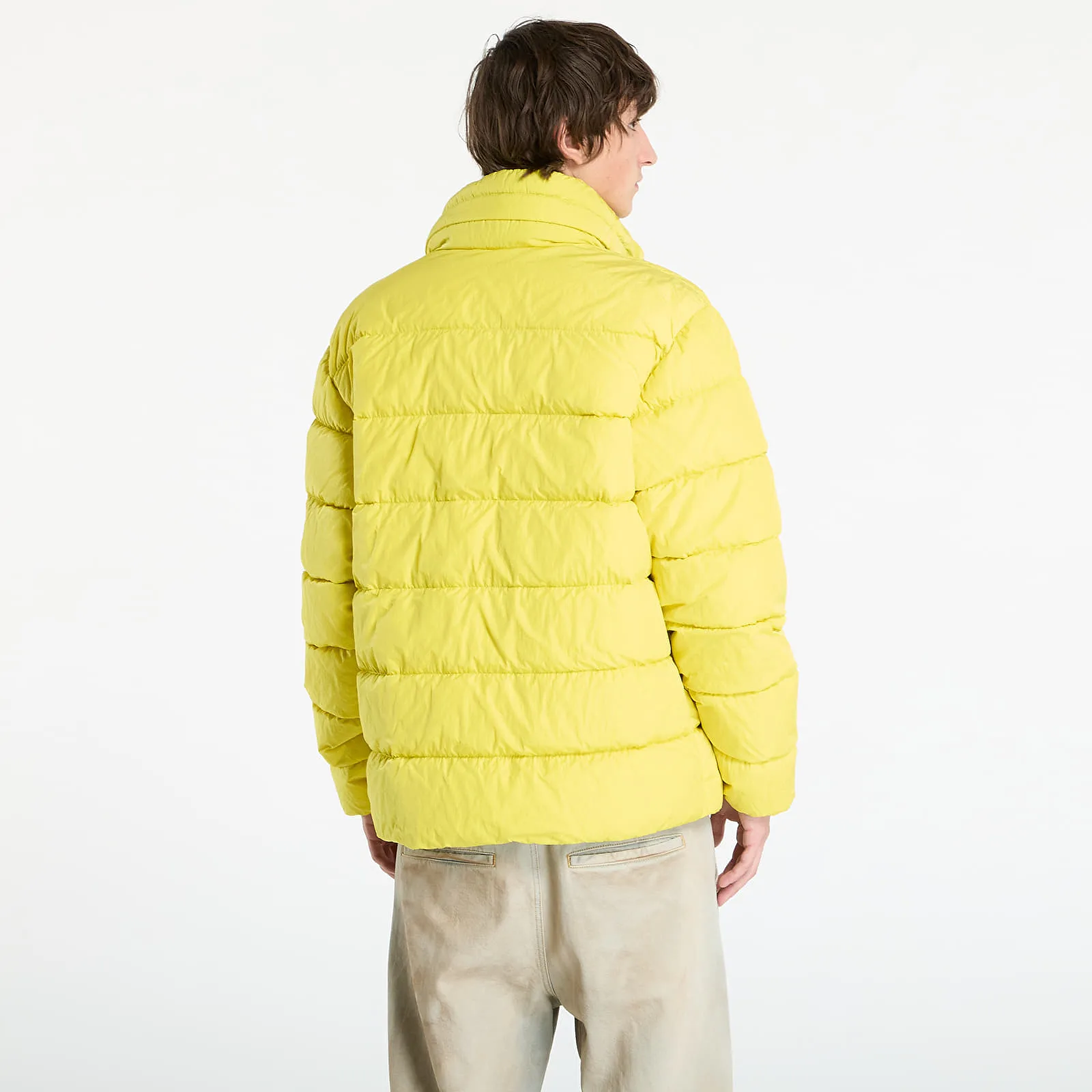 Яке C.P. Company Chrome-R Down Jacket Green Sheen Yellow L – Мъжки якета и палта