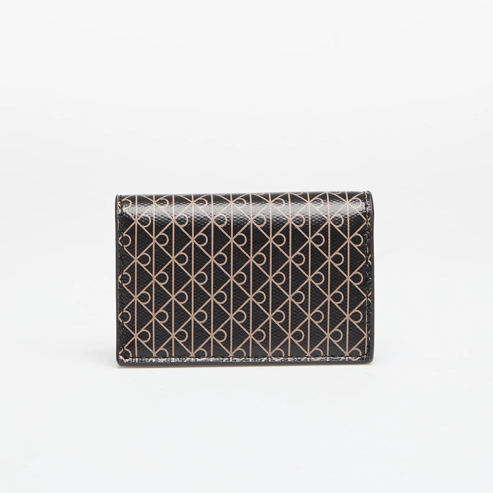 Мъжко портмоне Calvin Klein Emblem Aop Accordion Cardcase черно – Black – Мъжки портмонета