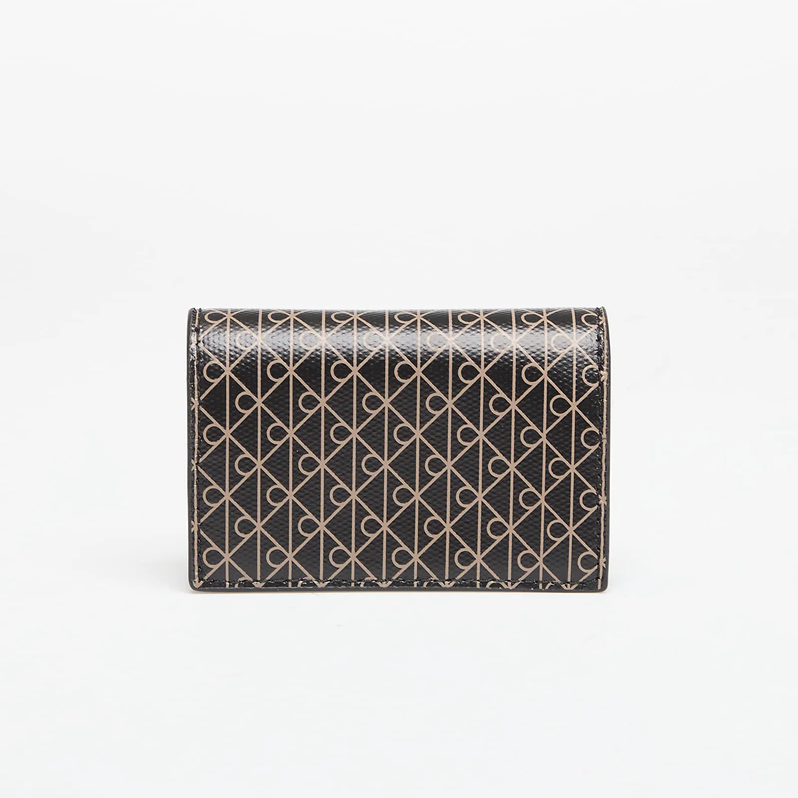 Мъжко портмоне Calvin Klein Emblem Aop Accordion Cardcase черно – Black – Мъжки портмонета