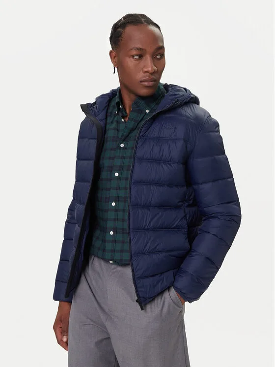 Robe di Kappa Преходно яке Jared 63121RW Тъмносин Regular Fit – Мъжки преходни якета