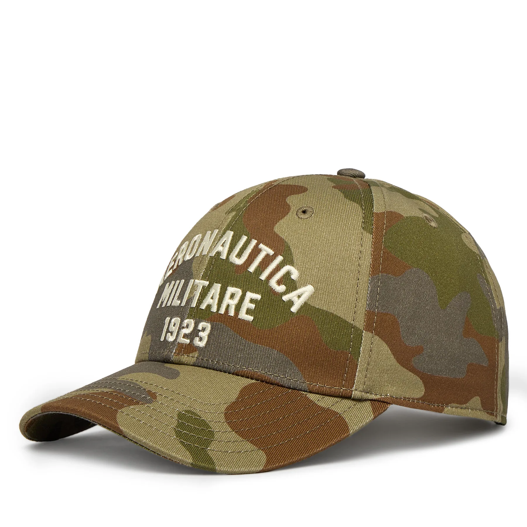 Мъжка шапка с козирка Aeronautica Militare каки – Шапки с козирка