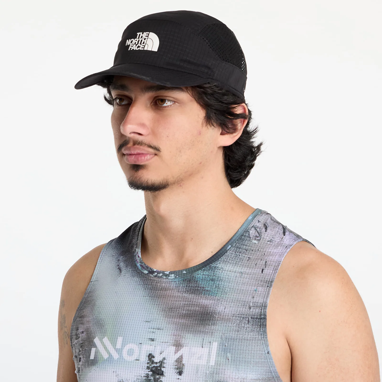 Шапка The North Face Summer Lt Run черна – TNF Black – Зимни шапки
