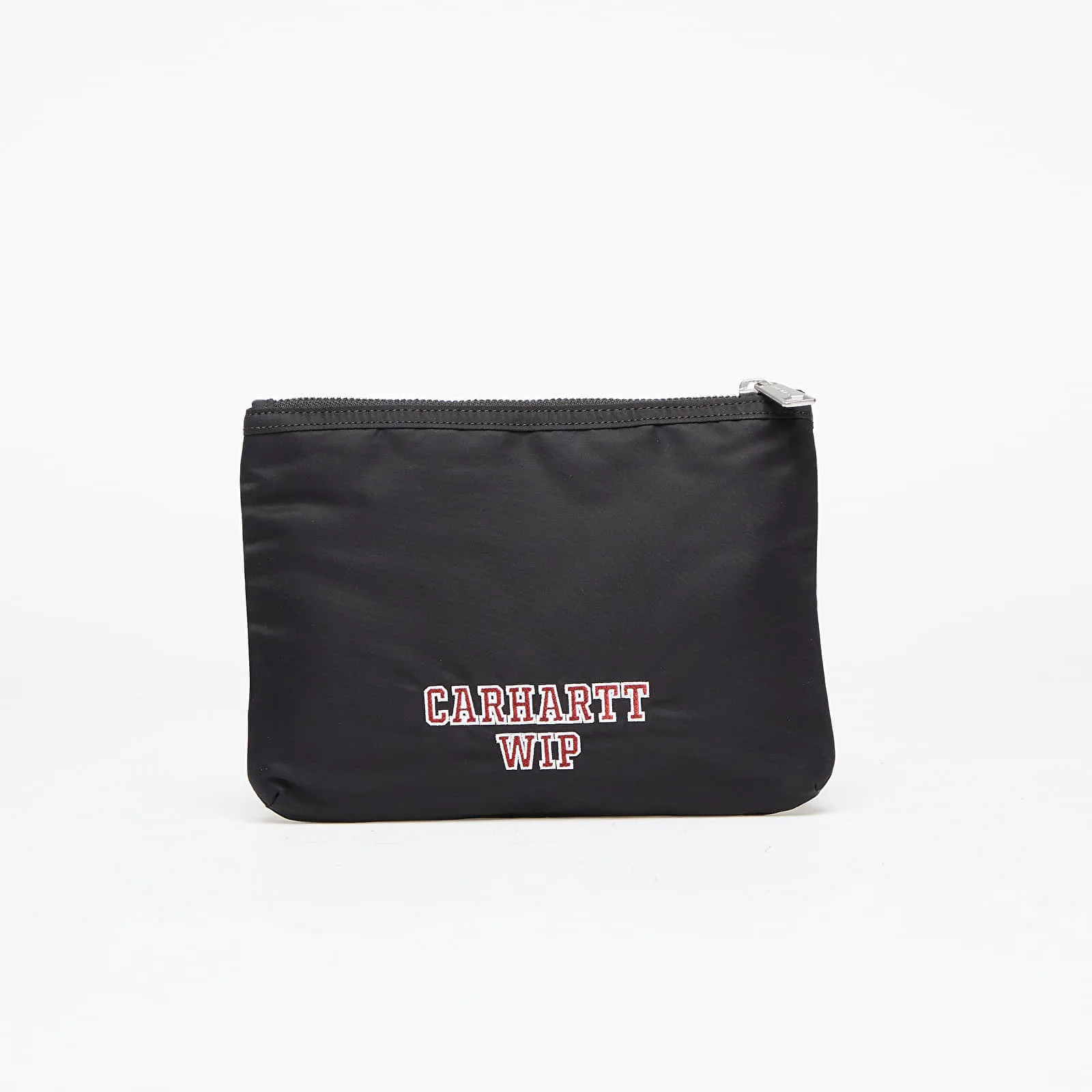 Мъжко портмоне Carhartt WIP Alumni Zip черно/червено – Black|Scarlet – Мъжки портмонета