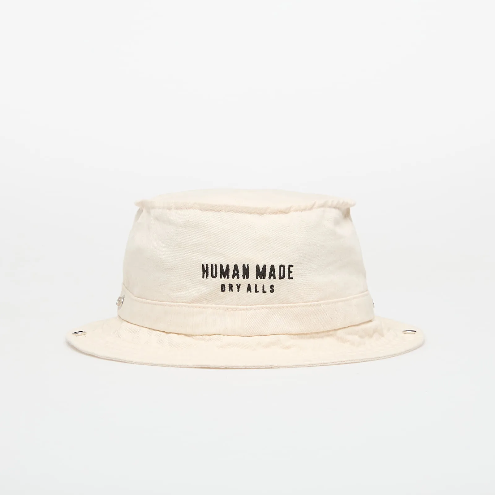 Бъкет шапка HUMAN MADE бяла – White – Бъкет шапки