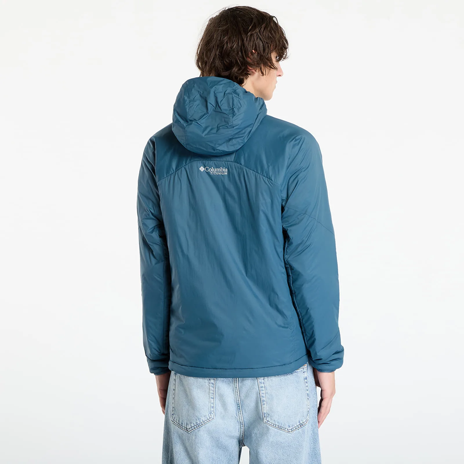 Мъжки суитшърт с качулка Columbia Leaf Lite Hooded Jacket – Everblue – Мъжки худита