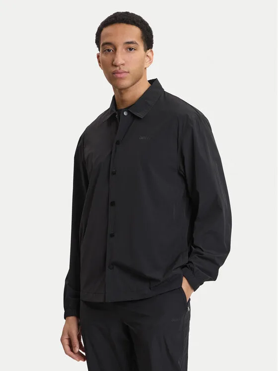 Guess Риза-яке Z6GH01 W2357 Черен Regular Fit – Мъжки преходни якета