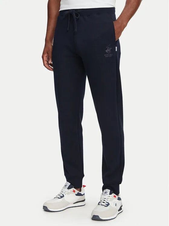 Beverly Hills Polo Club Долнище анцуг M6340B Тъмносин Regular Fit – Мъжки спортни панталони