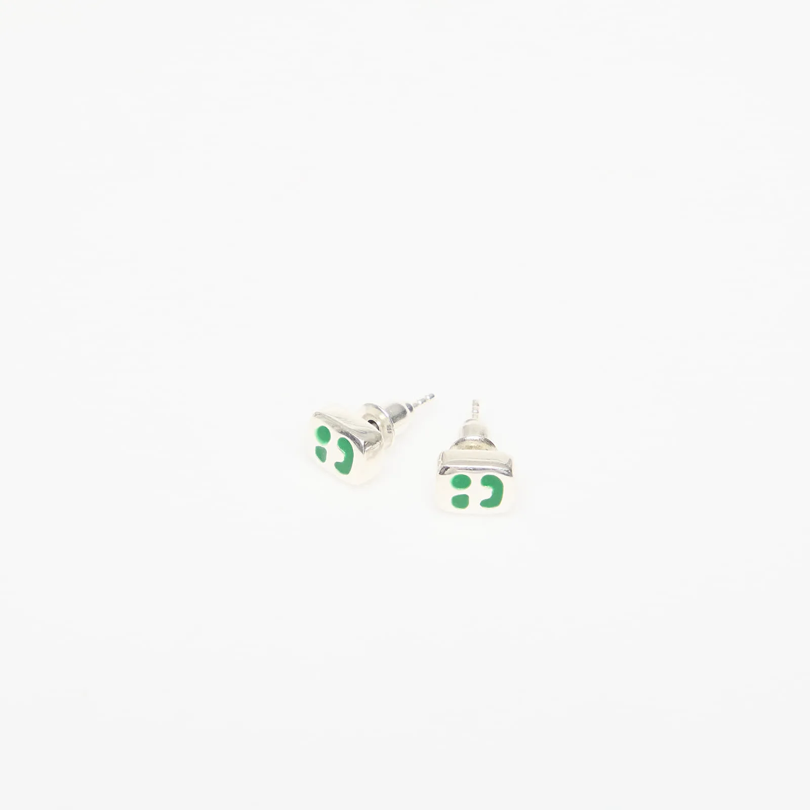 Обеци MAPLE Smiley Earrings Silver 925 Universal